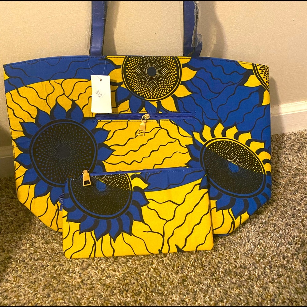 African print bag